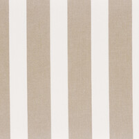 Motivansicht des Stoffes WHITNEY STRIPE, Farbe SAND, bei ARTE FRESCA