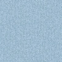 Detailansicht der franz. Vliestapete WINCHESTER, Farbe BLUE, bei ARTE FRESCA. Man sieht die Linien des Herringbone Musters.